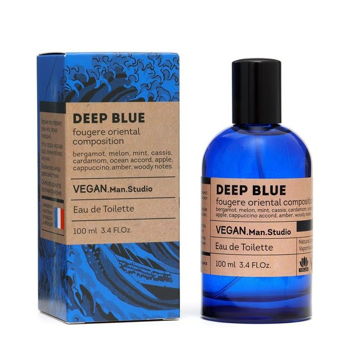 Туалетная вода мужская Vegan Man Studio Deep Blue, 100 мл #1