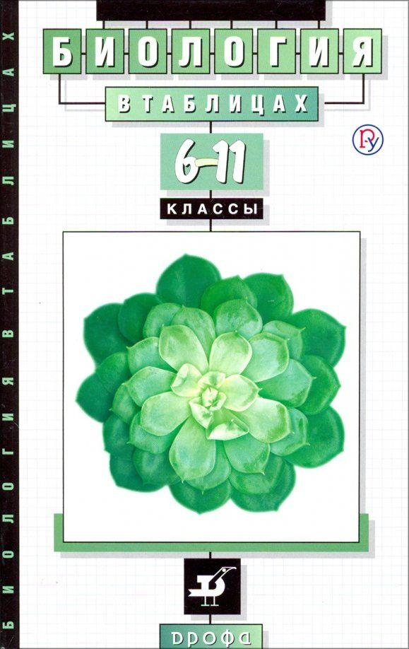 Справочник РоссУчебник Биология в таблицах, 6-11 класс, Козлова Т.А., Кучменко В.С.  #1