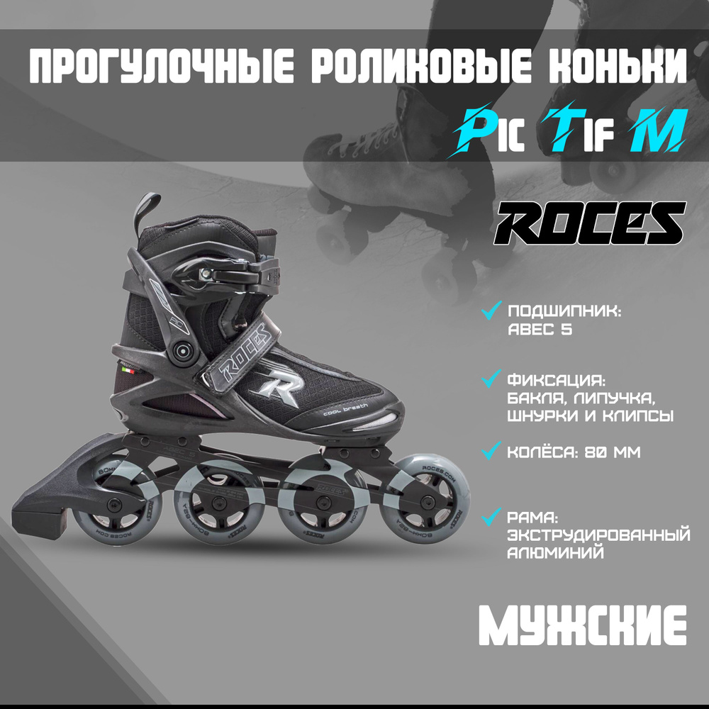 Коньки роликовые Roces Pic Tif #1