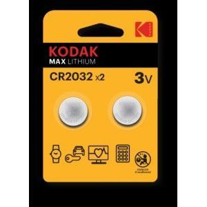 Батарейки Kodak CR2032-2BL 2, 1 блистер #1