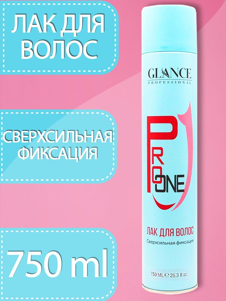 GLANCE Professional Лак для волос, 750 мл #1