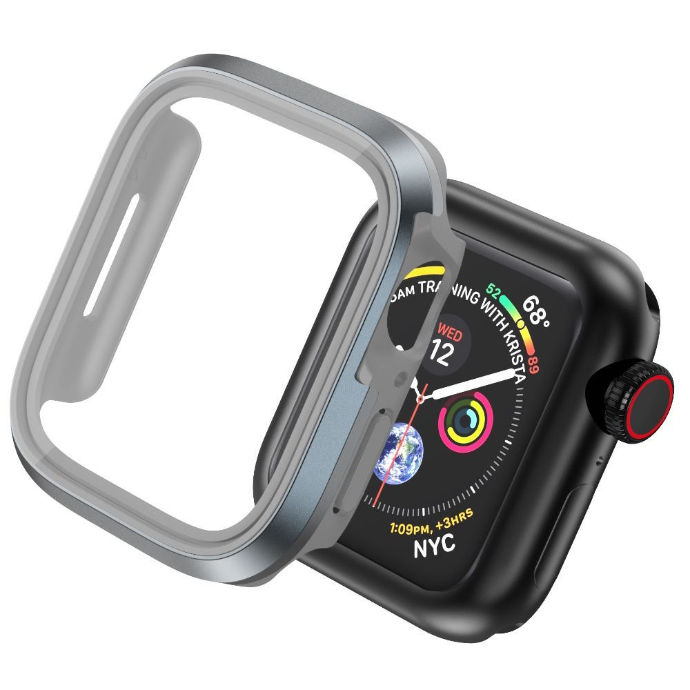 Чехол + защитное стекло для часов WiWU Defender Watch JD-104 для Apple Watch 7/8 45mm - Серый  #1