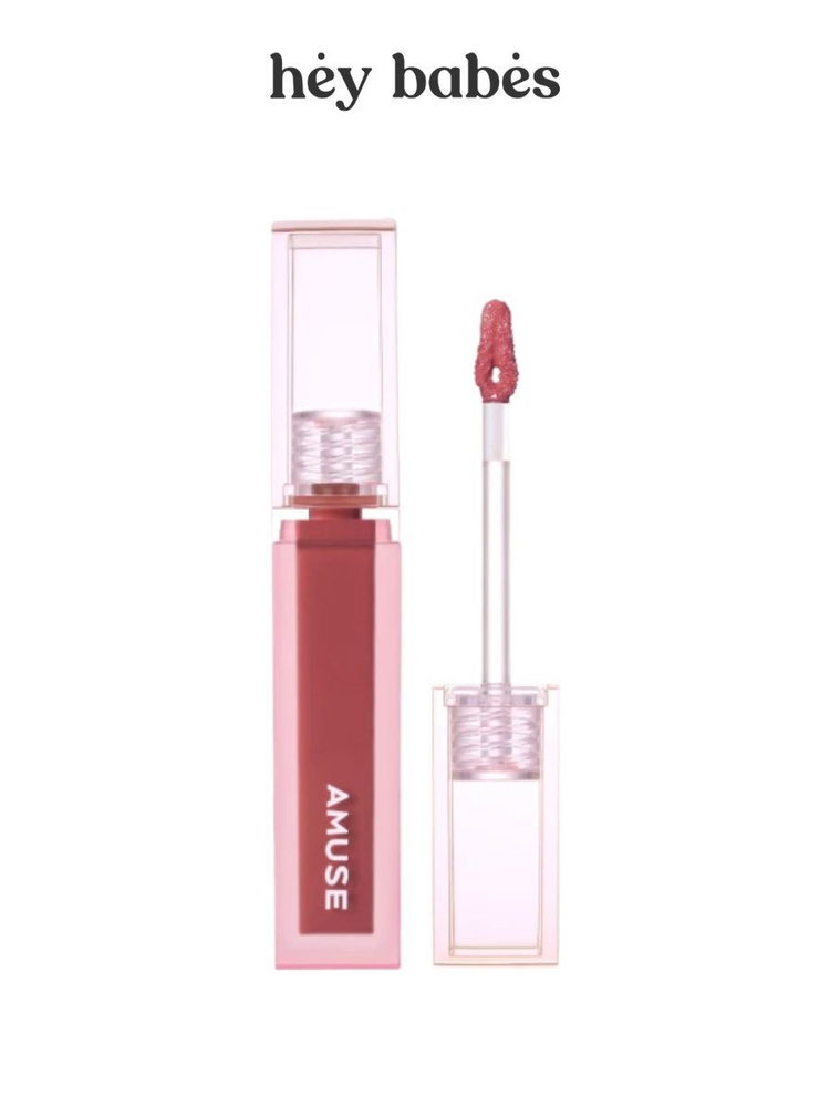 Глянцевый тинт для губ в лиловом оттенке AMUSE Dew Tint 12 Sunday #1