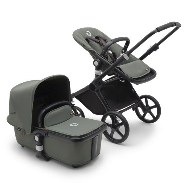 Коляска 2в1 Bugaboo Fox Cub complete BLACK/FOREST GREEN-FOREST GREEN 100175049 #1