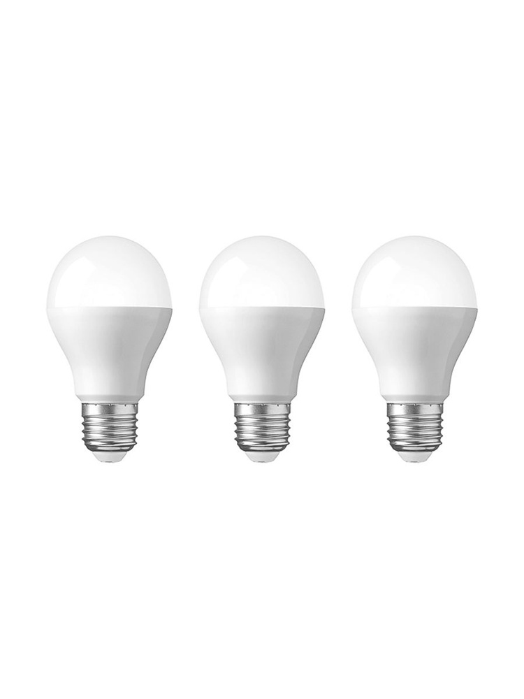Лампа светодиодная Груша A60 15,5Вт E27 1473Лм 6500K холодный свет (3 шт, уп) REXANT  #1