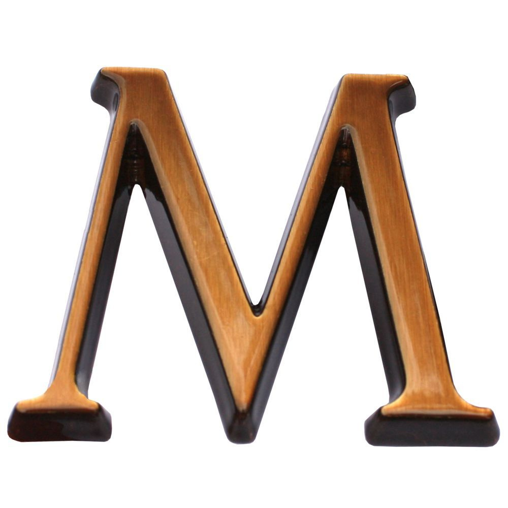 Буква М, кириллический алфавит (высота 3 см) CAGGIATI (Каджиати)  #1
