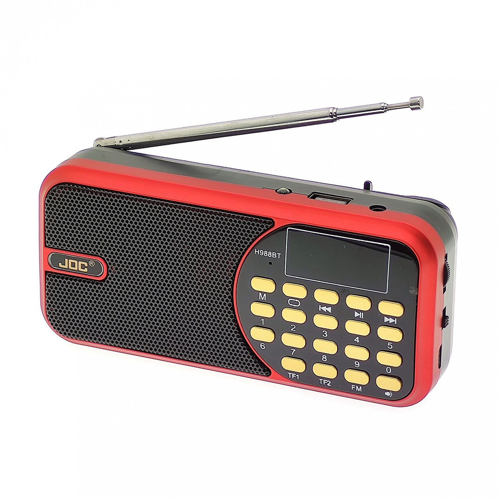 Радиоприёмник аккумуляторный (USB,TF,Bluetooth) JOC H988BT #1