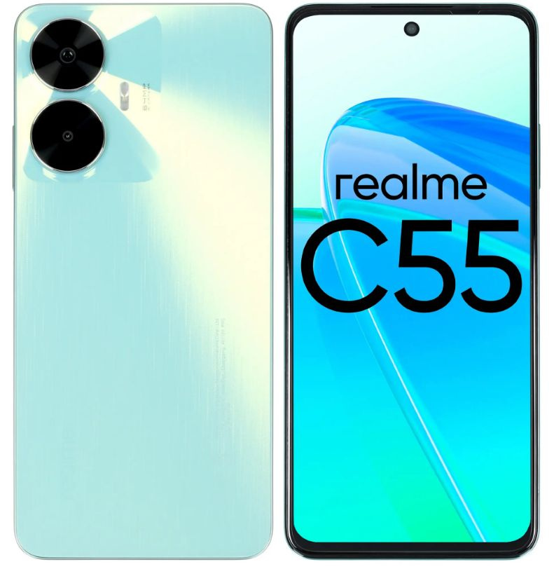 realme Смартфон C55 256 ГБ (6055894) 8/256 ГБ, зеленый #1