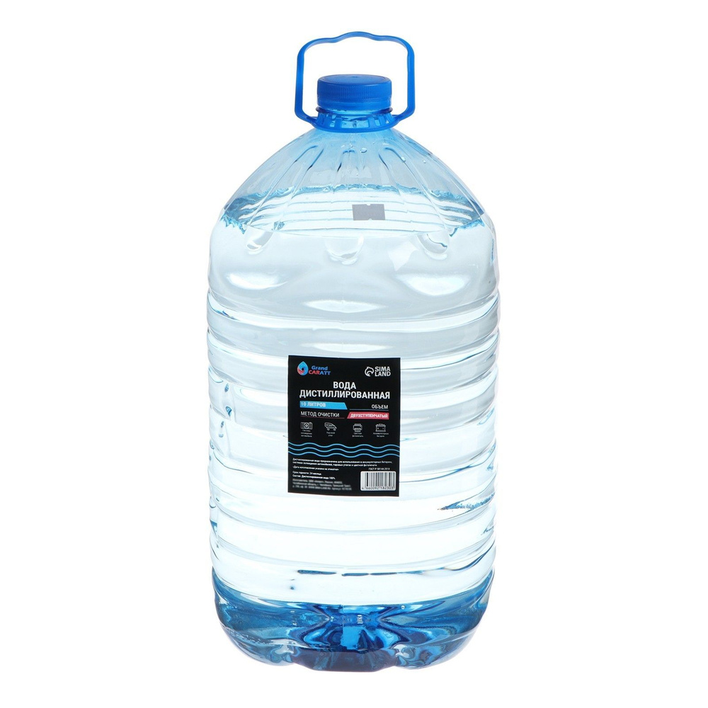 ProMarket Вода дистиллированная, 10 л, 1 шт. #1