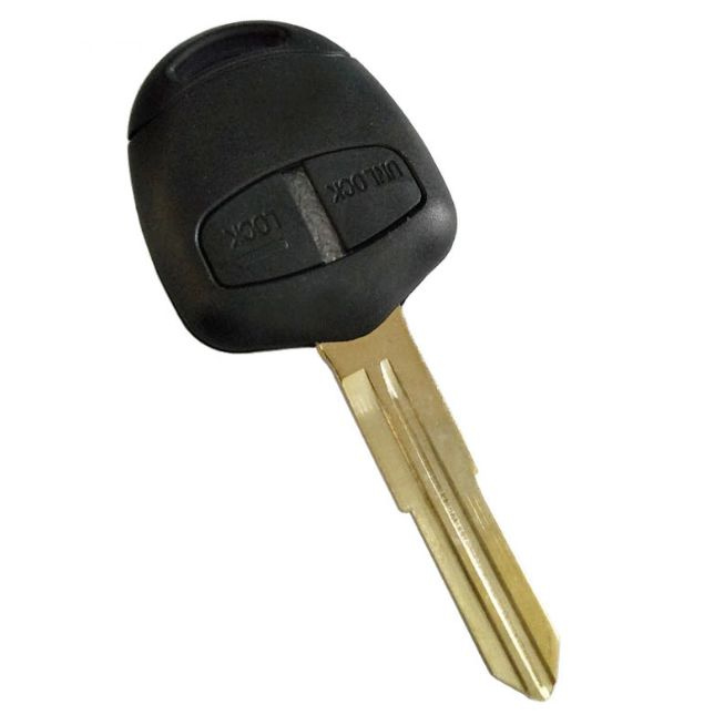Корпус ключа лезвия Mitsubishi 2005+ 2 Кнопки #1