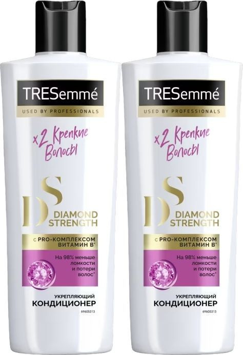 Кондиционер TRESemme Diamond Strength Укрепляющий для ослабленных волос, комплект: 2 упаковки по 400 #1