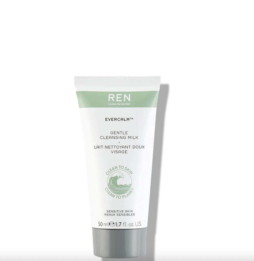 REN Clean Skincare MINI Очищающее нежное молочко Evercalm Gentle Cleansing Milk 50ml  #1