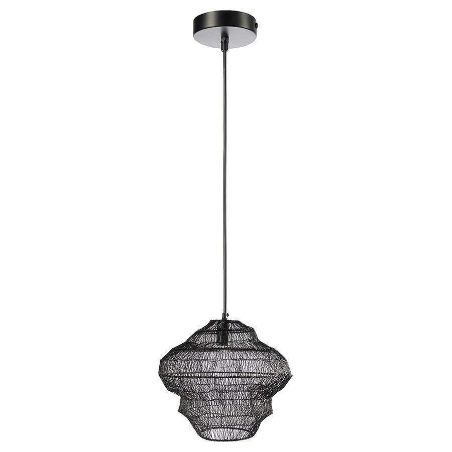 Светильник подвесной Vinger, d34х35 см, темно-серый #1