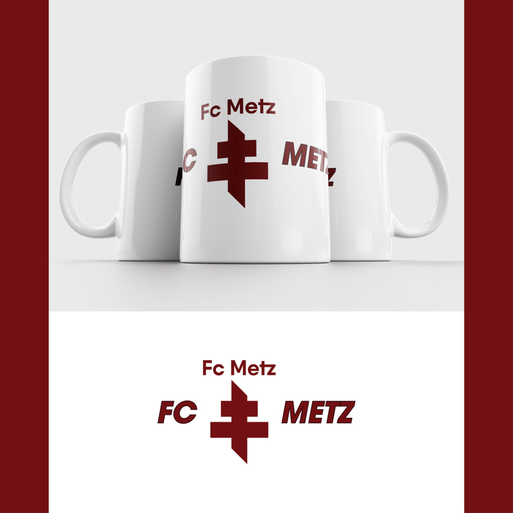 Кружка ФК Мец / FC Metz #1