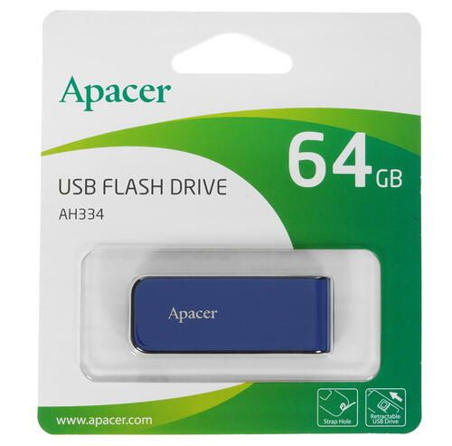 Память USB Flash 64 ГБ Apacer AH334 AP64GAH334U-1 #1