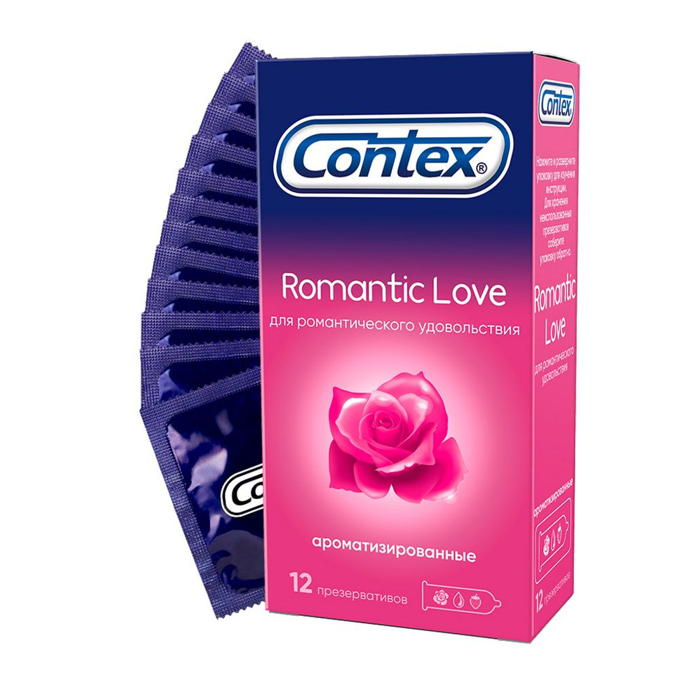 Презервативы Contex Romantic Love 12 шт #1