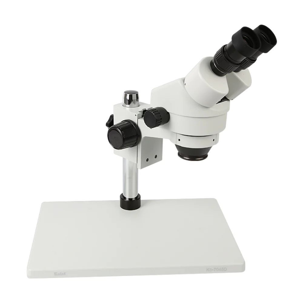 Микроскоп бинокулярный стерео Kaisi KS-7045 7-45х с LED подсветкой промышленный, для электроники, ювелиров #1