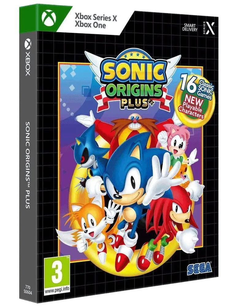 Игра на диске Sonic Origins Plus (Xbox One, Xbox Series, Русские субтитры) #1