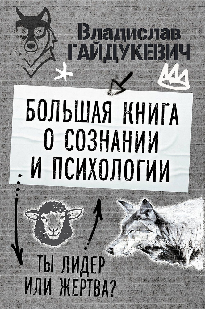 Большая книга о сознании и психологии: ты лидер или жертва? Комплект двух книг | Гайдукевич Владислав #1