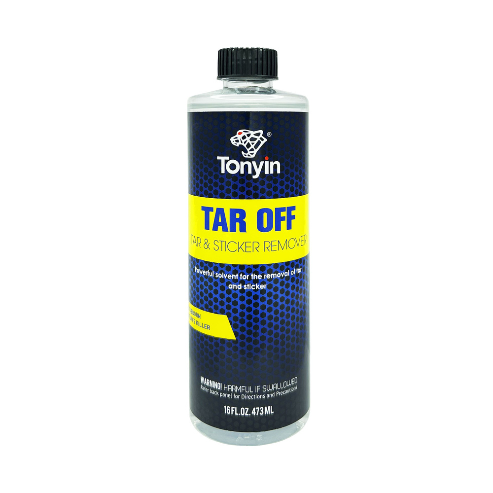 TN15 Очиститель битумных пятен и остатков клея TAR OFF TAR & STICKER REMOVER TONYIN, 473 мл.  #1