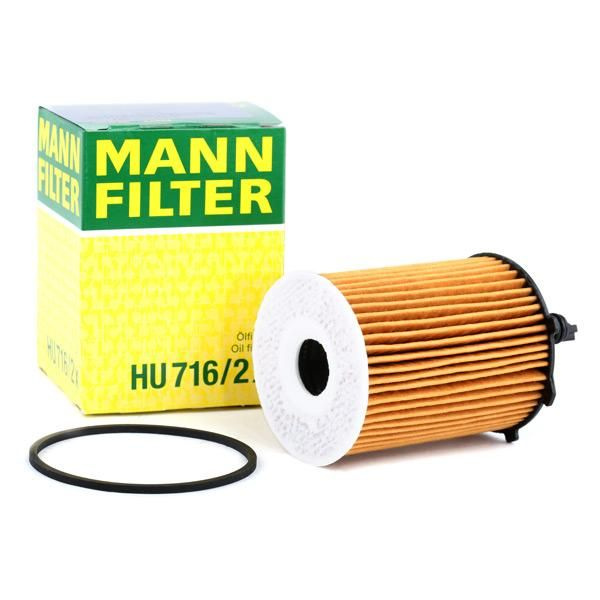 Фильтр масляный для Форд Фьюжн 2002-2012, Ford Fusion фильтр масляный MANN-FILTER HU 716/2 X, oem Y40114302A #1