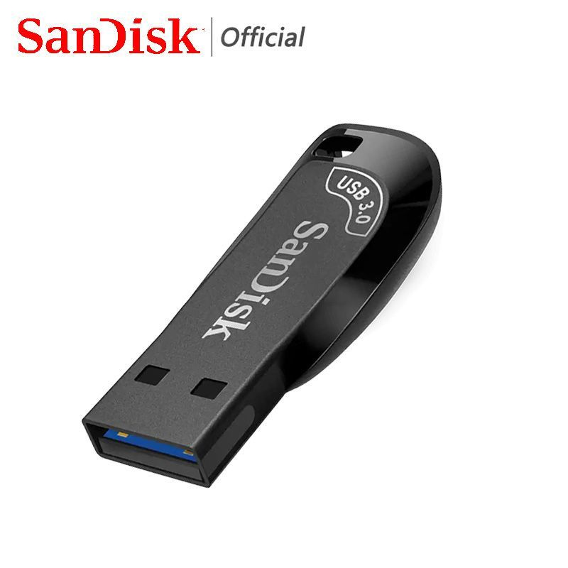 SanDisk USB-флеш-накопитель Ultra Shift SDCZ410-064G 64 ГБ, черный #1