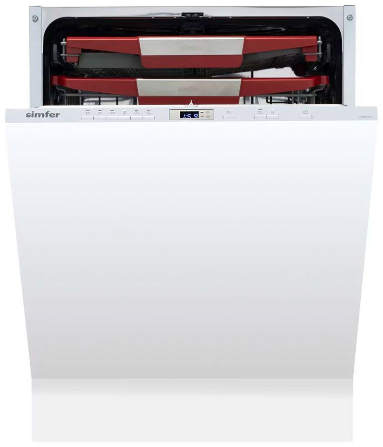 Simfer Встраиваемая посудомоечная машина DGB6602, серебристый  #1