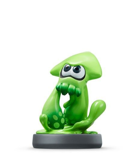 amiibo. Фигурка Инклинг-кальмар / Inkling Squid (Splatoon Collection) #1