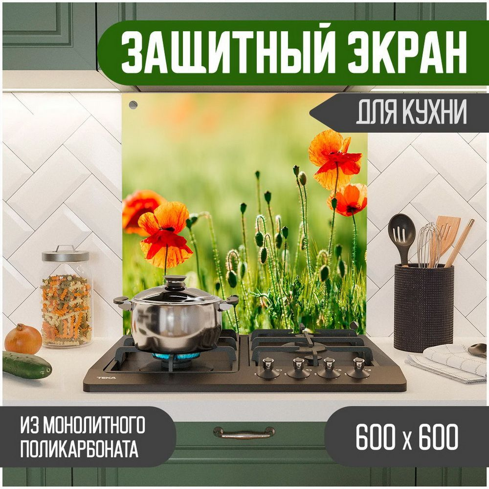 Фартук для кухни на стену, кухонный фартук, панель на кухню с фотопечатью из поликарбоната. Стеновые #1