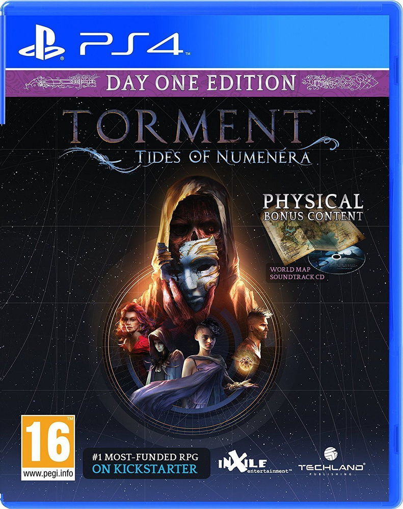 Игра Torment: Tides of Numenera - Day One Edition (PlayStation 4, Русские субтитры)  #1