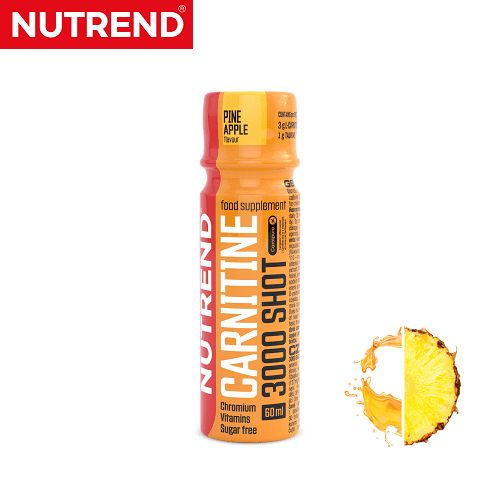 Карнитин NUTREND Carnitine 3000 Shot 60ml, Ананас #1