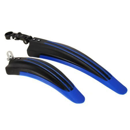 Крылья комплект для велосипеда GT-SFL-Q 24/26" синий, черный цвет  #1