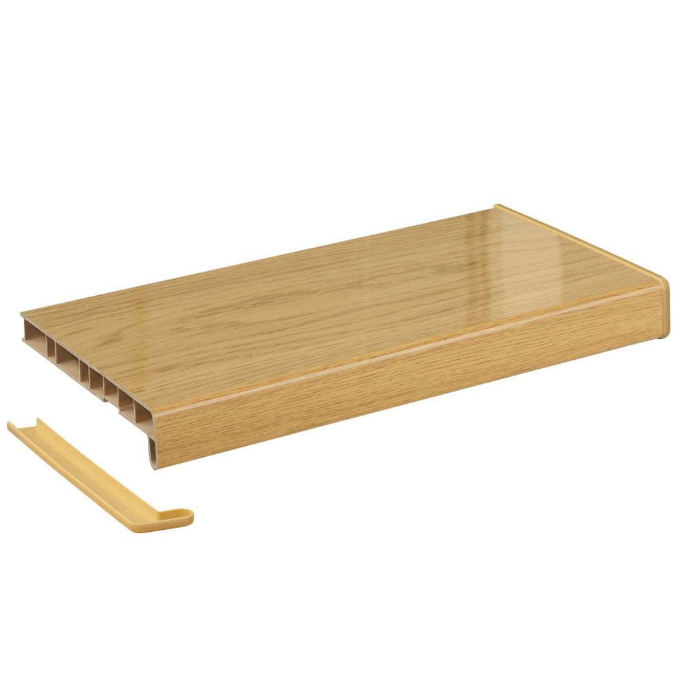 Подоконник Кристаллит Дуб натуральный глянцевый 800 мм*600 мм - купить ...