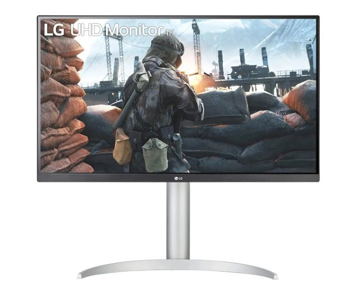 LG 27" Монитор 27UP650-W.ARUZ, серебристый #1