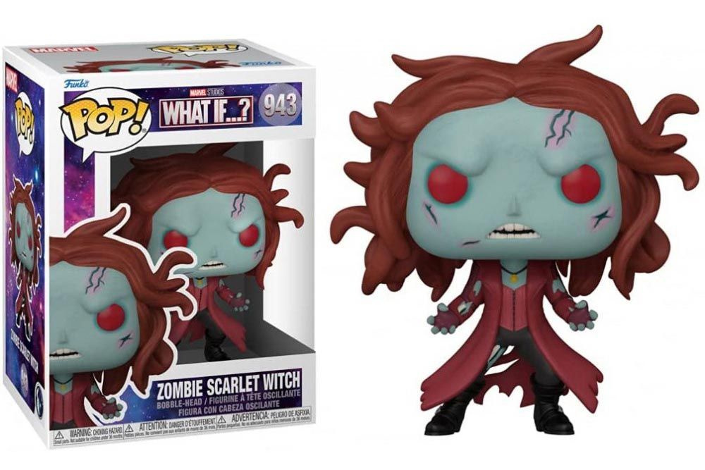 Фигурка Funko POP! Зомби Алая Ведьма (Zombie Scarlet Witch) #943 #1