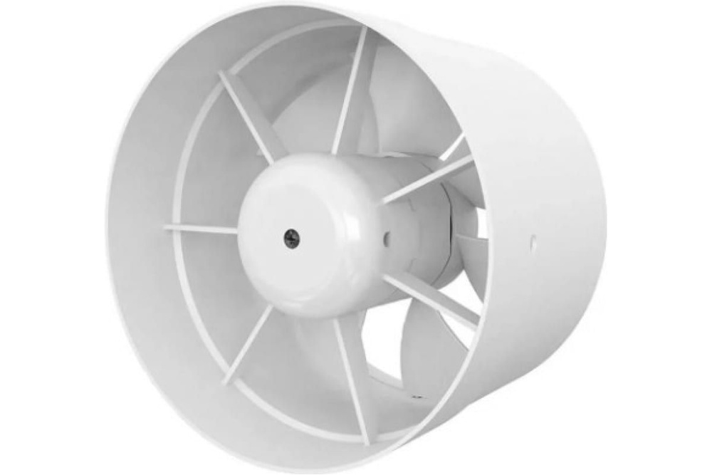 Вентилятор осевой вытяжной канальный VP D100 осевой AURAMAX 107 куб.м./час для круглых воздуховодов  #1