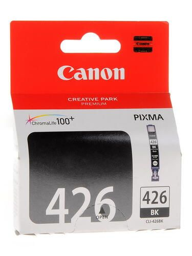 Картридж Canon CLI-426BK черный Canon, оригинальный, 540 страниц, 1 шт  #1