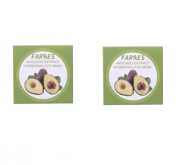 Farres cosmetics Патчи для глаз с авокадо, 60 шт, 90 г, 2 уп #1