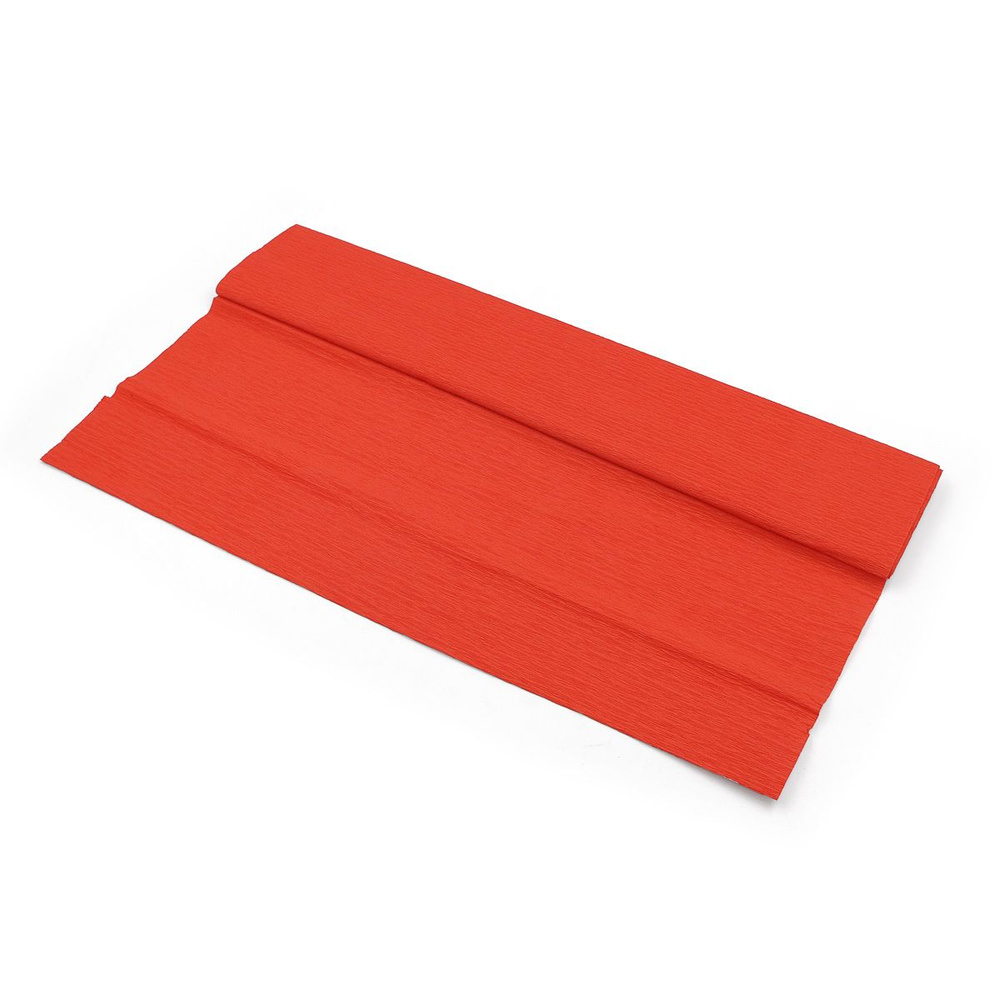 Бумага креповая упаковочная, 50*200 см, плотность 35 г/м2, 2 шт/упак, красный, Astra&Craft  #1