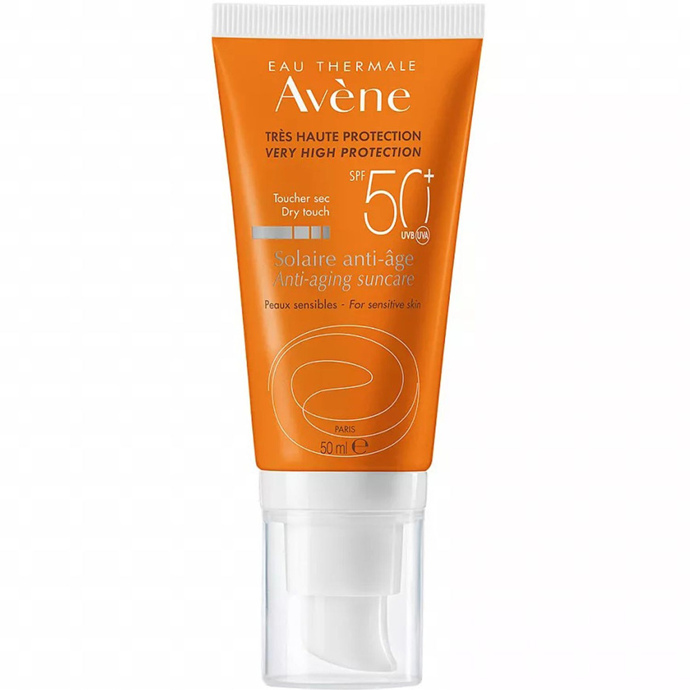 AVENE Солнцезащитный крем для лица, анти-возрастной SPF50 Anti-aging suncare  #1