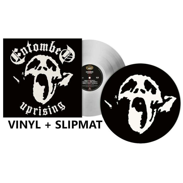 Entombed - Uprising 2-LP clear + SLIPMAT пластинка виниловая #1