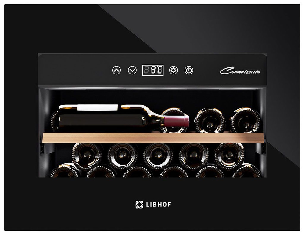 Встраиваемый винный шкаф Libhof CL-17 black #1