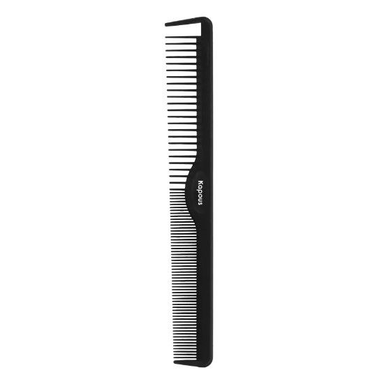 Kapous Professional Расческа парикмахерская Carbon Fiber, 212*28 мм #1