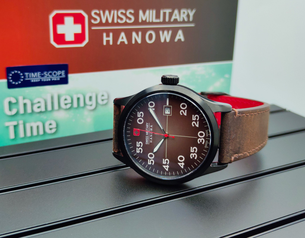 Оригинальные часы наручные мужские Swiss Military Hanowa Active Duty II 06-4280.7.13.005. Кварцевые часы #1