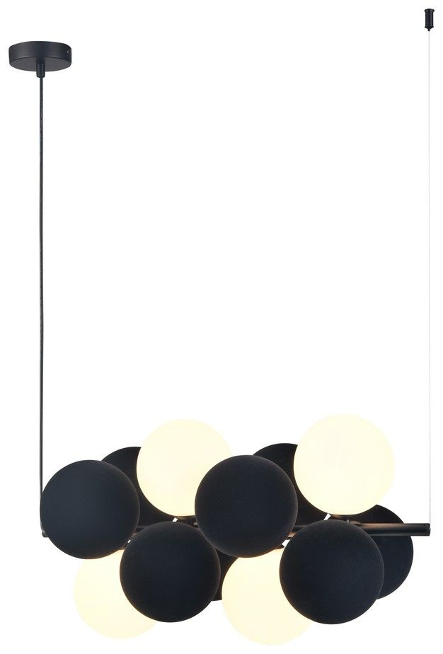 Подвесной светильник в комплекте с LED лампами G9. Интерьер - Над обеденным островом. Комплект от Lustrof #1