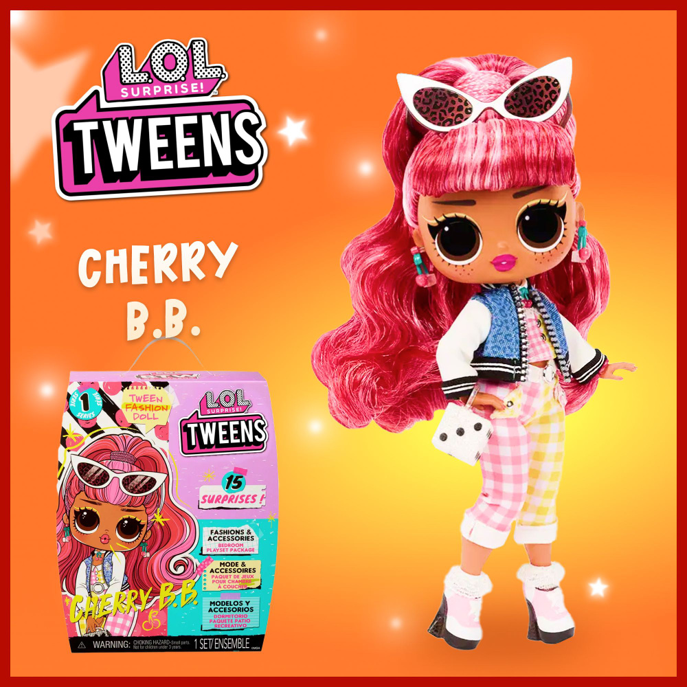 L.O.L. Surprise! Кукла LOL OMG Doll Cherry B.B, 15 сюрпризов #1