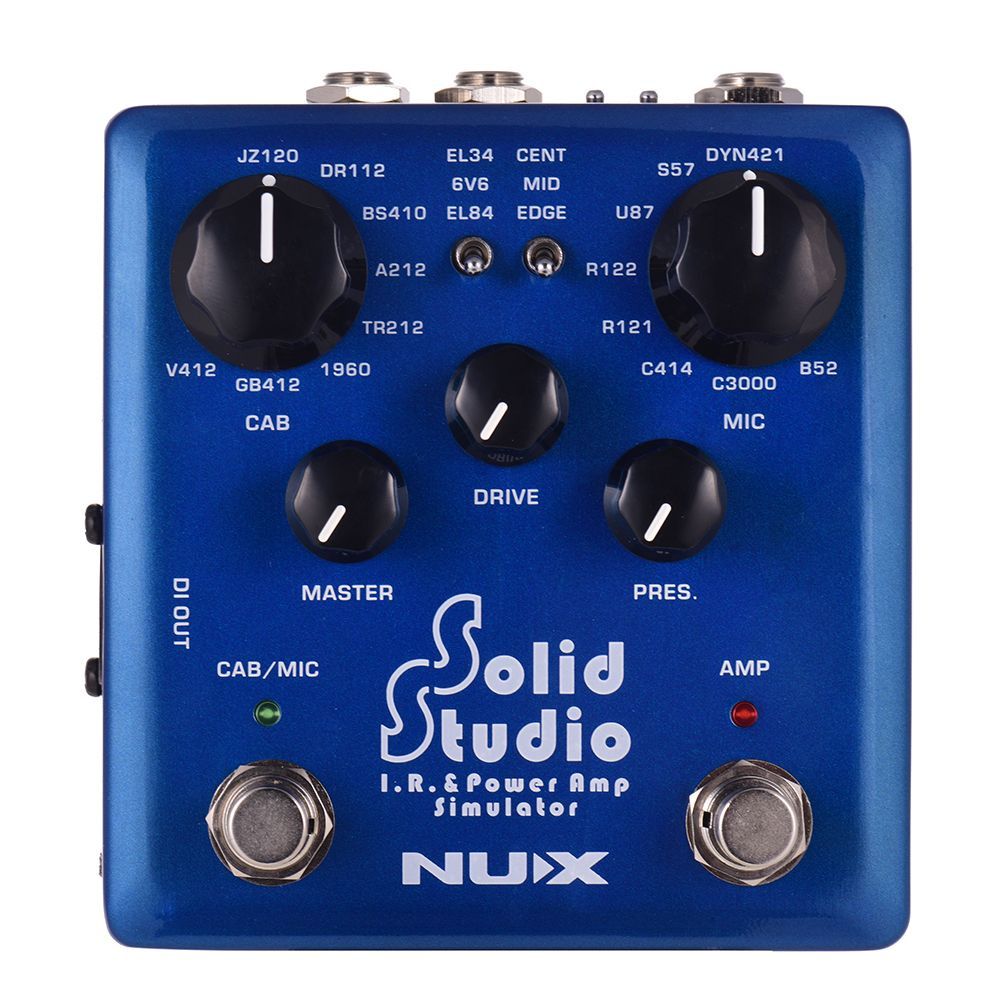 NUX Solid Studio IR & Power Amp Simulator Гитарный эффект #1