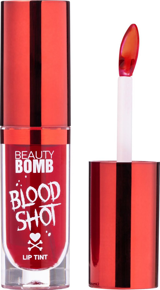 Тинт для губ Beauty Bomb Lip Tint "Blood Shot" тон 01, красный, 4 мл #1