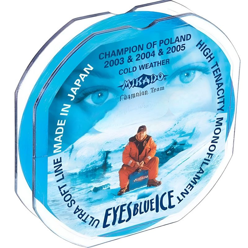 Леска Mikado Eyes Blue Ice 25м*0.14мм #1