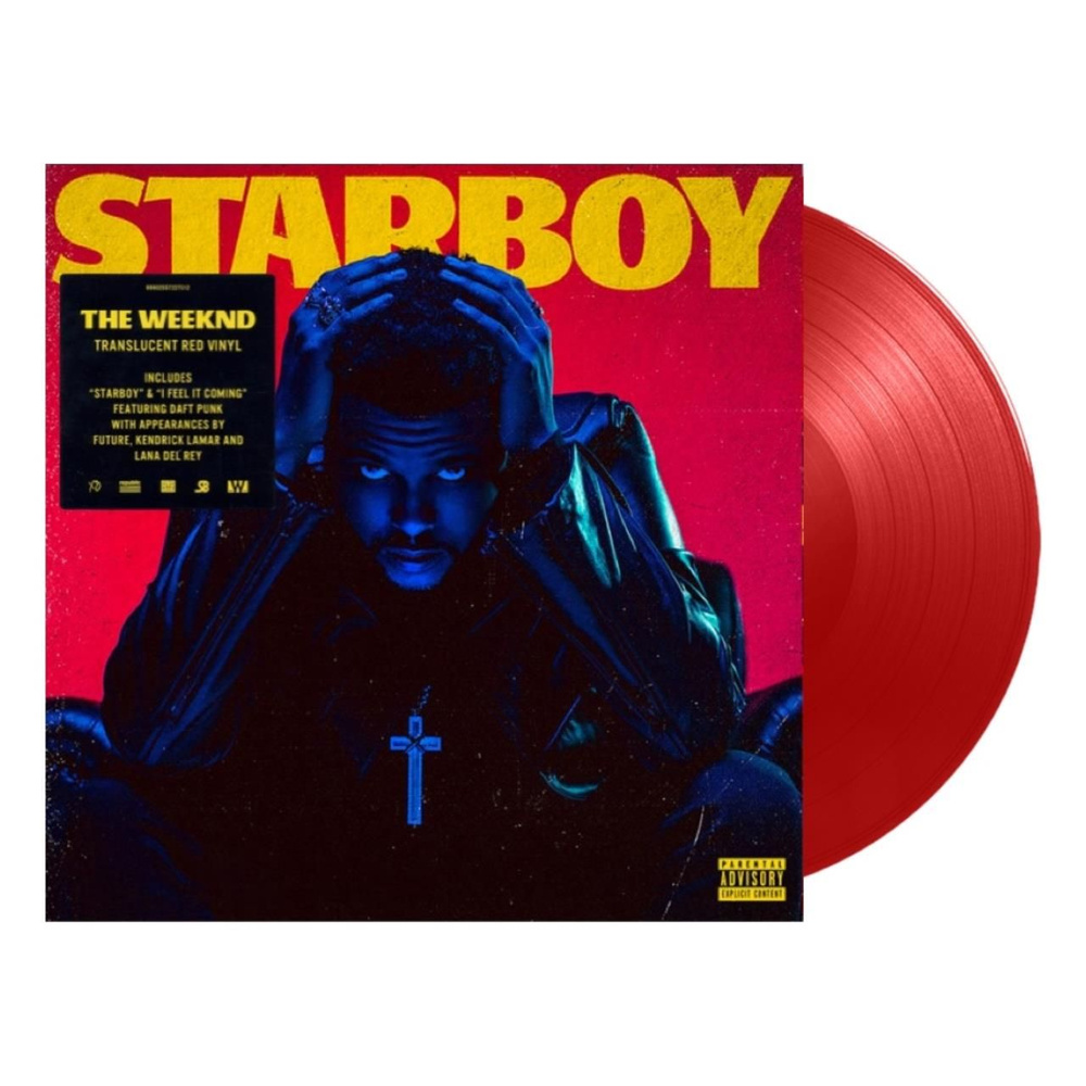 Виниловая пластинка The Weeknd - Starboy (Red Translucent) #1